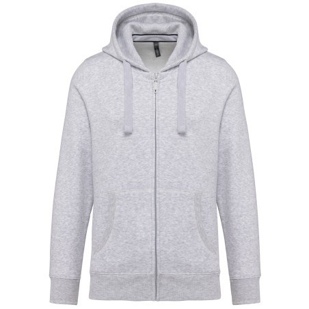 Men\\\'s full zip hooded sweatshirt