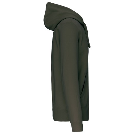 Men\\\'s full zip hooded sweatshirt