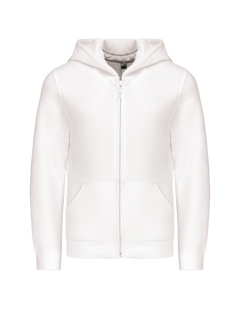 Sudadera capucha y cremallera niños 2
