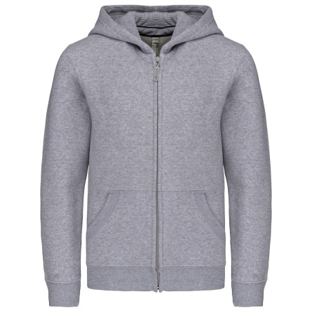 Kids\\\' full zip hooded sweatshirt