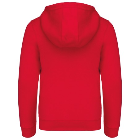 Sudadera capucha y cremallera niños