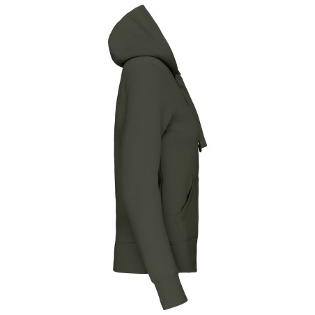 Ladies\\\' full zip hooded sweatshirt