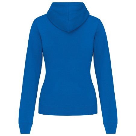 Ladies\\\' contrast hooded sweatshirt