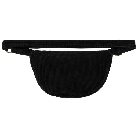 Eco-friendly corduroy washed effect fanny bag