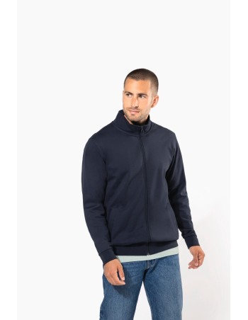 Chaqueta de felpa con cremallera