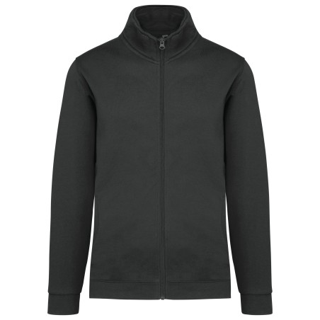 Chaqueta de felpa con cremallera