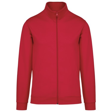 Chaqueta de felpa con cremallera