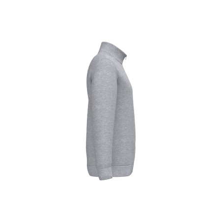 Zip neck sweatshirt