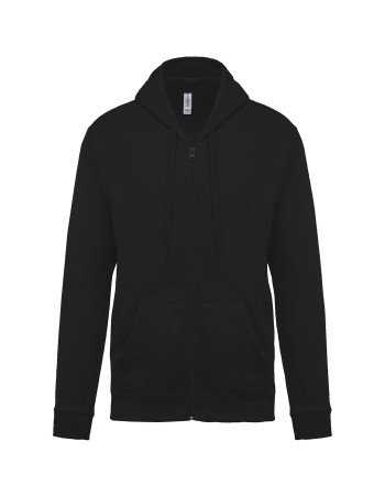 Sudadera capucha y cremallera unisex 2
