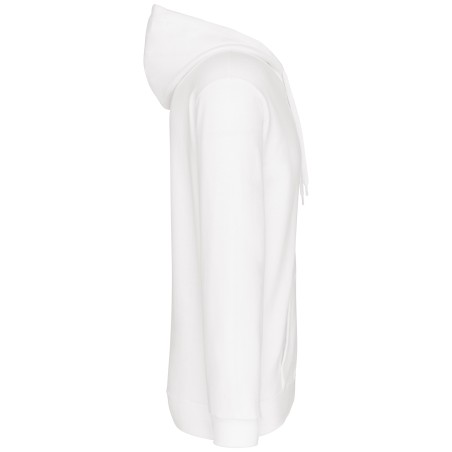 Full zip hooded sweatshirt