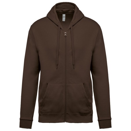 Sudadera capucha y cremallera unisex