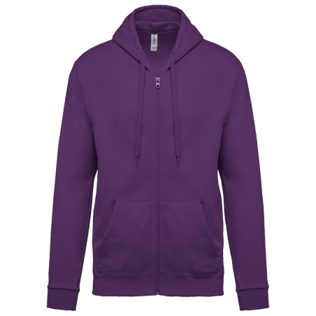 Sudadera capucha y cremallera unisex