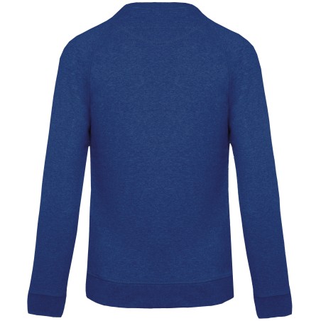 Men\\\'s organic cotton crew neck raglan sleeve sweatshirt