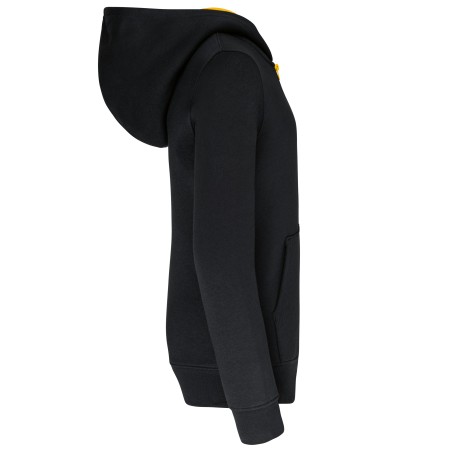 Kids’ full zip hooded sweatshirt