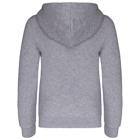Kids’ full zip hooded sweatshirt