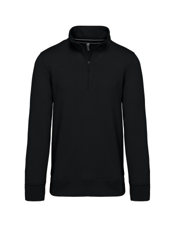 Zipped neck sweatshirt 2