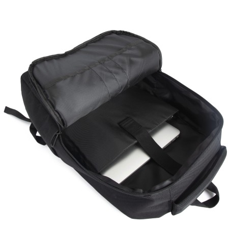 Business backpack with front pocket easy printing
