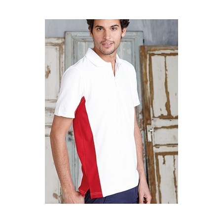 POLO DE TRABAJO MANGA CORTA BICOLOR FLAG