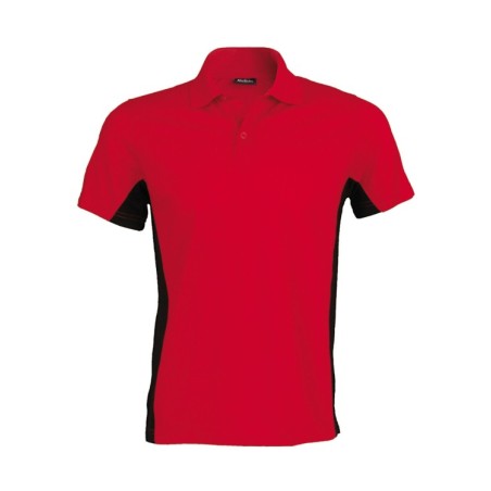 POLO DE TRABAJO MANGA CORTA BICOLOR FLAG