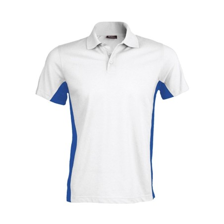 POLO DE TRABAJO MANGA CORTA BICOLOR FLAG