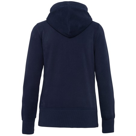 Sudadera vintage - cremallera y capucha mujer