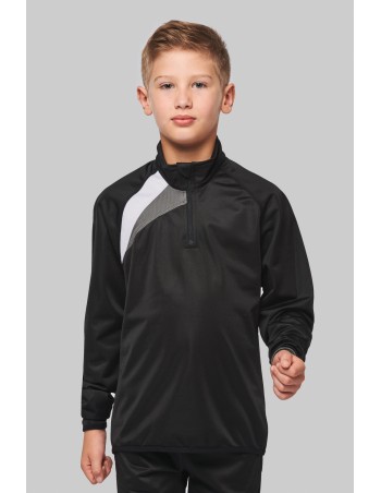 Sudadera de entrenamiento 1/4 cremallera niños