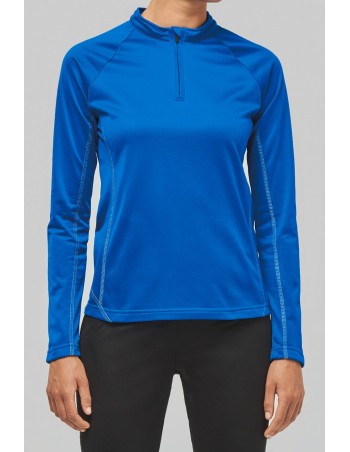 Women’s Long Sleeve Sports Top ¼ Zip