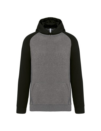 Kids\\\' two-tone hooded sweatshirt 2