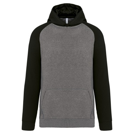Kids\\\' two-tone hooded sweatshirt