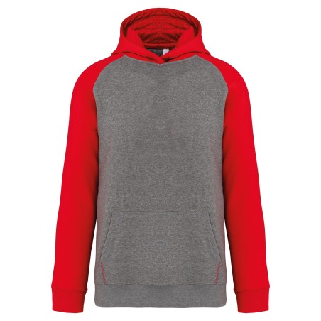 Kids\\\' two-tone hooded sweatshirt