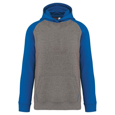 Kids\\\' two-tone hooded sweatshirt