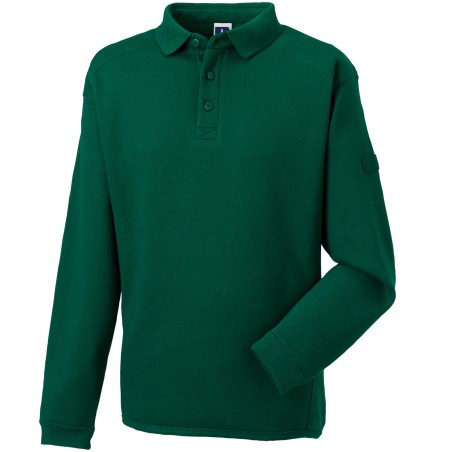 Sudadera Heavy Duty cuello de polo