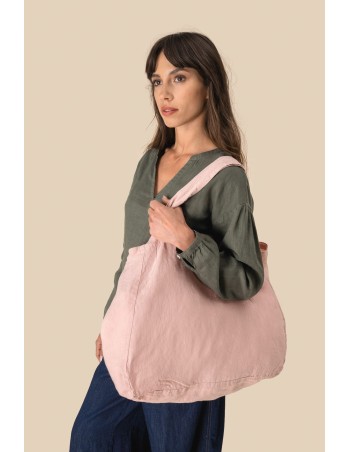 Bolsa shopper de lino