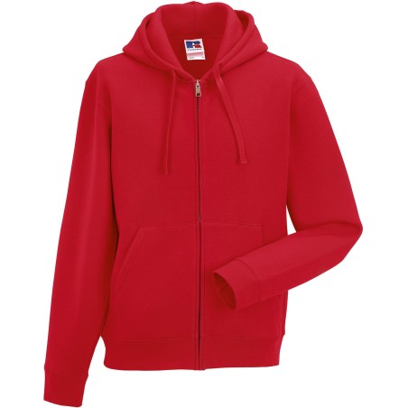 Sudadera Authentic con cremallera y capucha