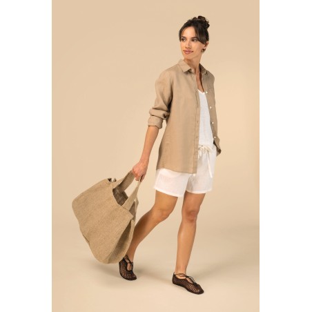 Jute shopping bag