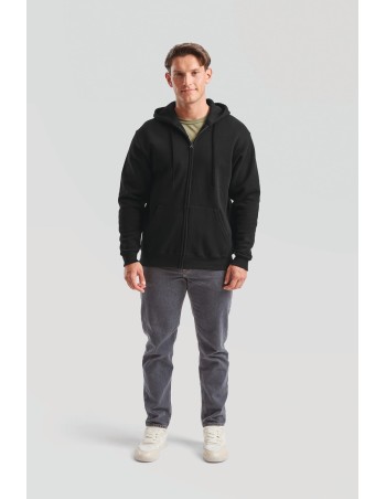 Men\\\'s Classic Hooded Full Zip Sweatshirt