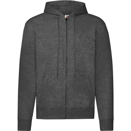 Men\\\'s Classic Hooded Full Zip Sweatshirt