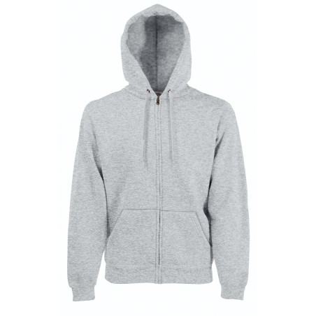 Men\\\'s Classic Hooded Full Zip Sweatshirt