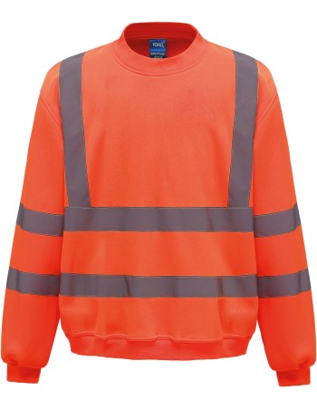 Sudadera Alta Visibilidad cuello redondo 2