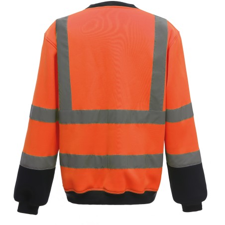 Hi-Vis crew neck Sweatshirt