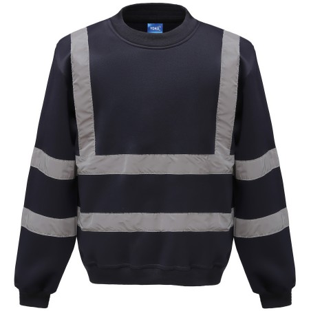 Hi-Vis crew neck Sweatshirt