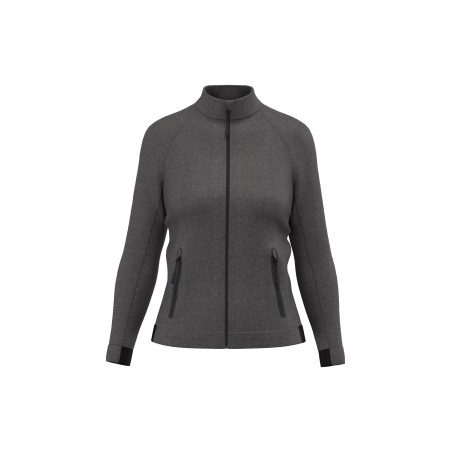 Chaqueta cuello alto mujer