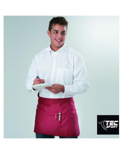 DELANTAL 100% ALGODÓN CON BOLSILLOS