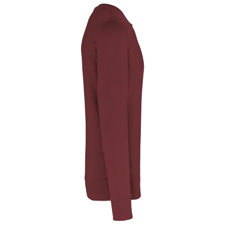 Sudadera ecorresponsable de cuello redondo unisex