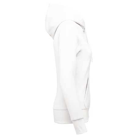 Ladies\\\' eco-friendly hooded sweatshirt