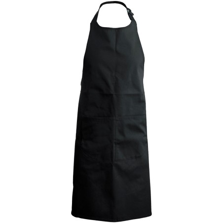 DELANTAL CON PETO POLIÉSTER - ALGODÓN 