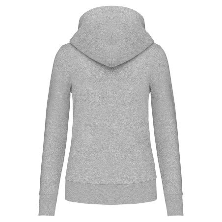 Ladies\\\' eco-friendly hooded sweatshirt