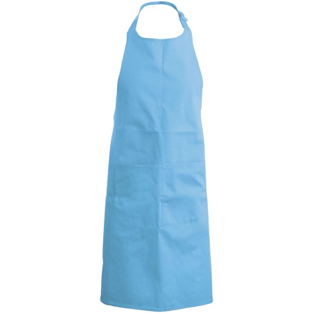 DELANTAL CON PETO POLIÉSTER - ALGODÓN 