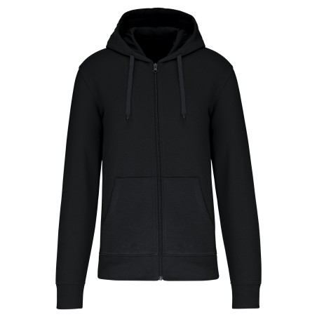 Men\\\'s eco-friendly zip-through hoodie