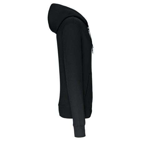 Sudadera con capucha y cremallera ecorresponsable hombre